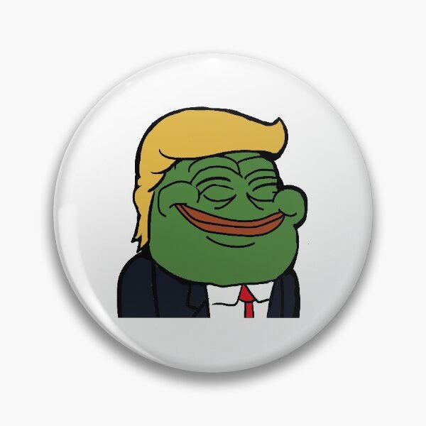 Item preview, Happy Trump Pepe designed and sold by DioBrandDough.