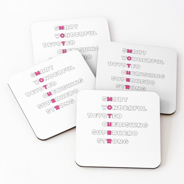 Item preview, Happy Mother's Day Smart Wonderful Devoted Cherishing SuperHero Strong designed and sold by Pliskin-Design.