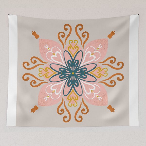 Item preview, Mandala (Pink Flower) designed and sold by JuFurla.