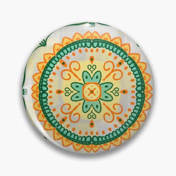 Item preview, Mandala (Green Flower) designed and sold by JuFurla.