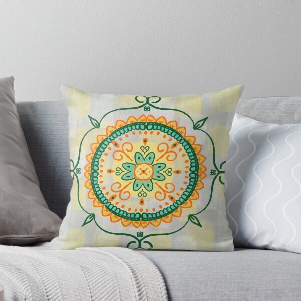 Item preview, Mandala (Green Flower) designed and sold by JuFurla.