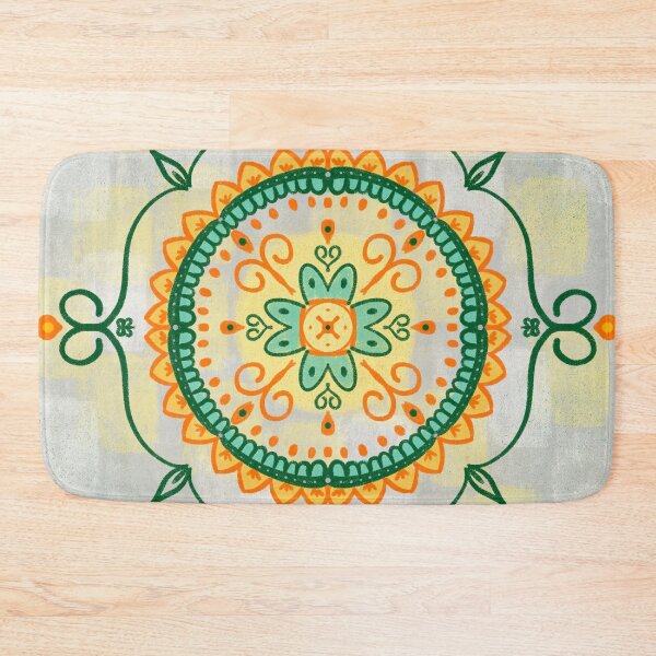 Item preview, Mandala (Green Flower) designed and sold by JuFurla.