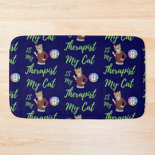 Item preview, My Cat Is My Therapist   designed and sold by WoodburyLake.