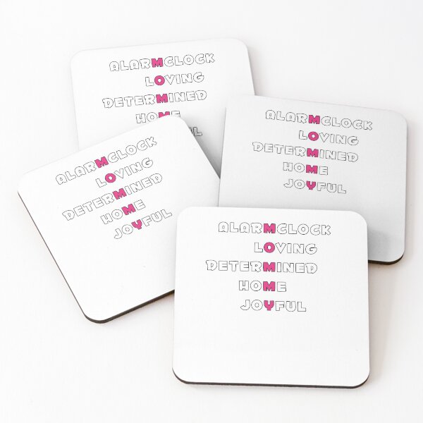 Item preview, Happy Mother's Day Mommy AlarmClock Loving Determined Home Joyful designed and sold by Pliskin-Design.
