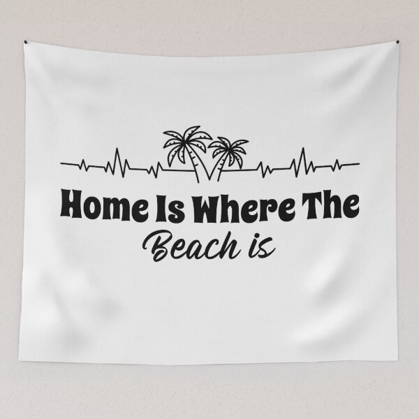 Item preview, Home Is Where The Beach Is SurfLife Ocean Love Surf Lover  designed and sold by KLINESTORE.