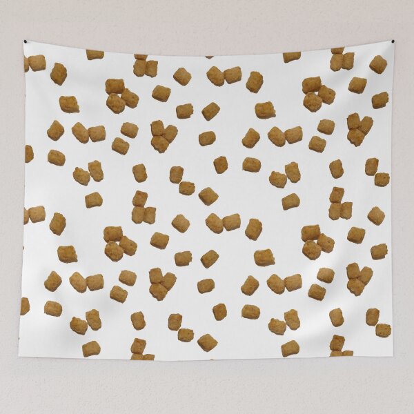 Artikelvorschau, Tater Tots Food Pattern Goldbraun entworfen und verkauft von Inspire & Smile.
