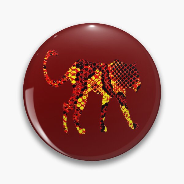 Item preview, Python Skin Red and Yellow Design, Leopard designed and sold by DesignFantazia.