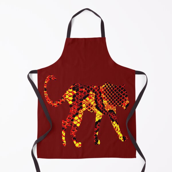 Item preview, Python Skin Red and Yellow Design, Leopard designed and sold by DesignFantazia.