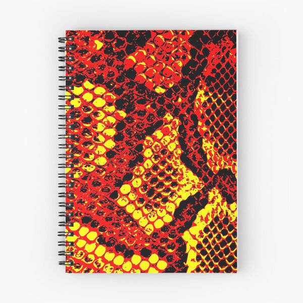 Item preview, Python Skin Red and Yellow Design, Leopard designed and sold by DesignFantazia.