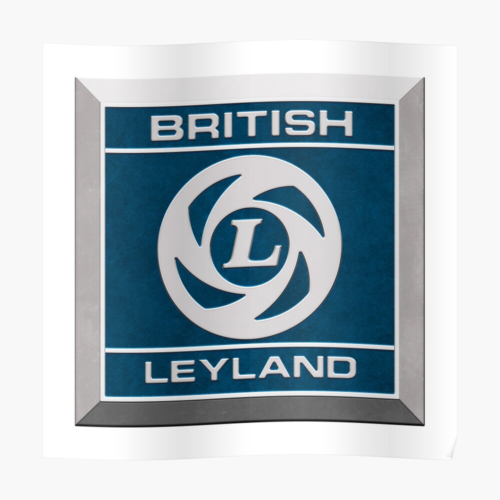 Stick On Badge Logo ZK314 British Leyland Sticker 