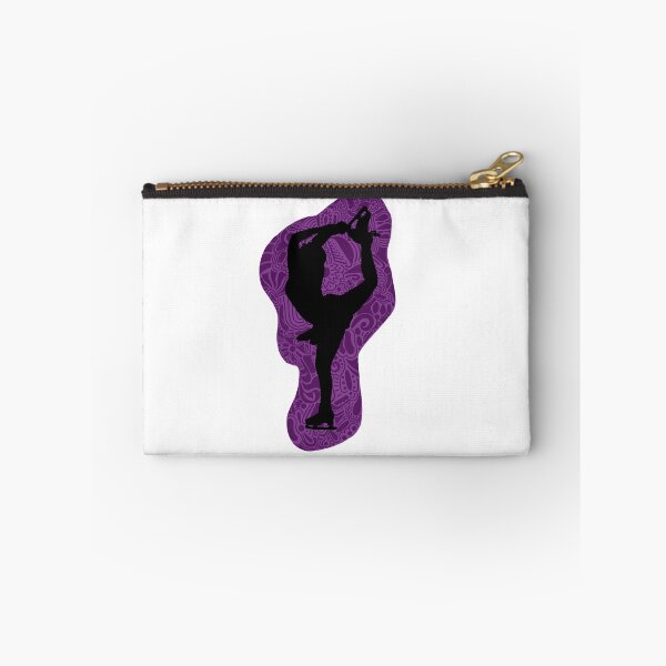 Item preview, Purple Figure Skating Doodle designed and sold by hannahgroft.
