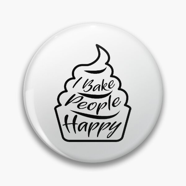 Item preview, I Bake People Happy  designed and sold by VikiQuick.