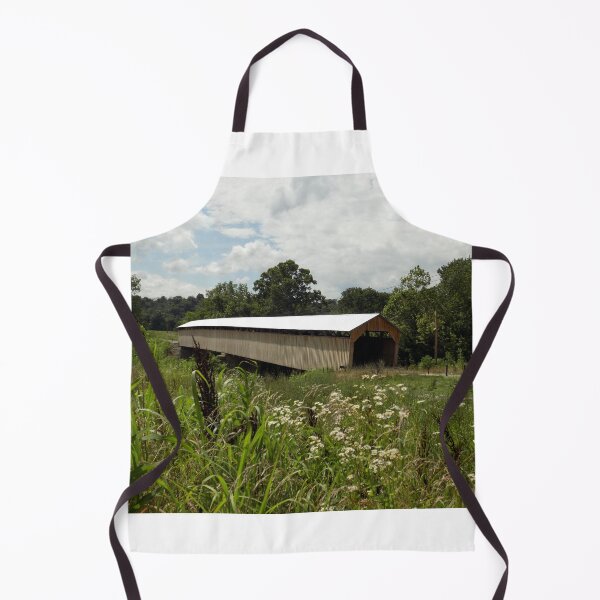Item preview, 17-115-01 Mt Zion-Mooresville Covered Bridge 211' 1865 designed and sold by gotucoveredart.