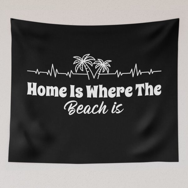 Item preview, Home Is Where The Beach Is SurfLife Ocean Love Surf Lover  designed and sold by KLINESTORE.