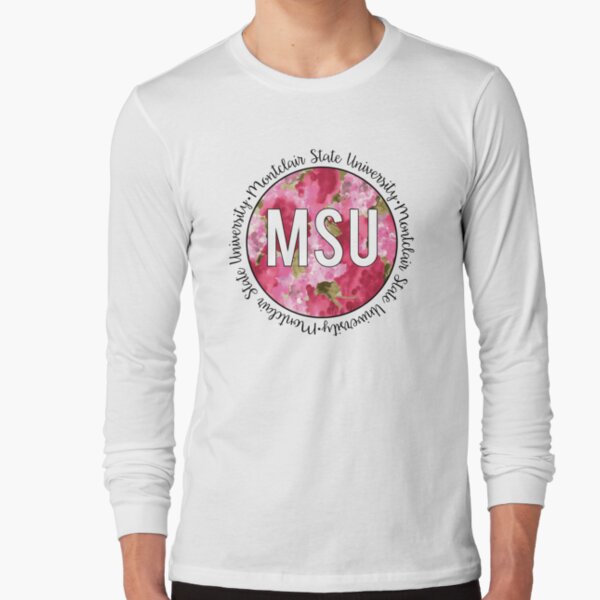 "Montclair State University Floral" Tshirt by jennaannx11 Redbubble
