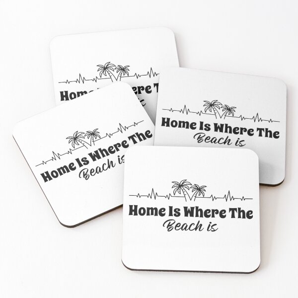 Item preview, Home Is Where The Beach Is SurfLife Ocean Love Surf Lover  designed and sold by KLINESTORE.