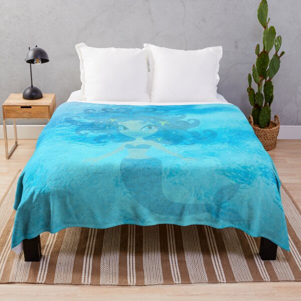 Item preview, Cute Blue Mermaid in Ocean designed and sold by MamaSweetea.