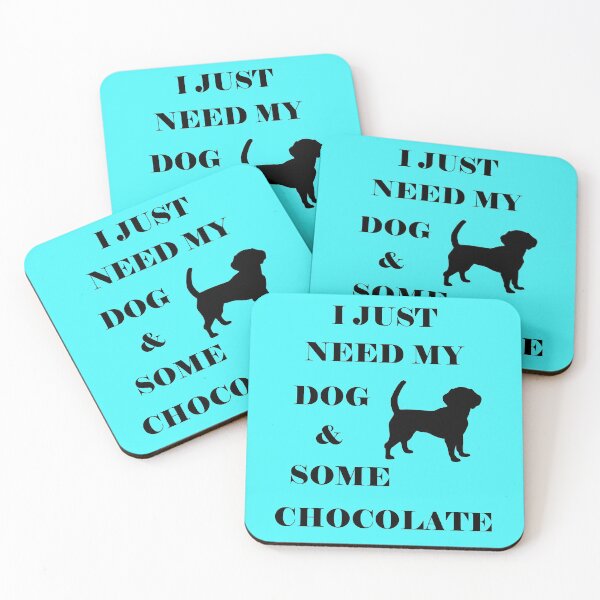 Item preview, Sólo necesito chocolate y a mi perro designed and sold by gabmenfer.