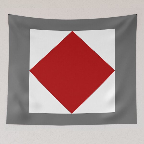 Item preview, F Signal Flag designed and sold by J-Bat.