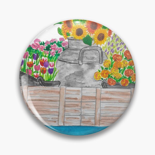 Item preview, Flower Wagon (lined) designed and sold by glittergranada.