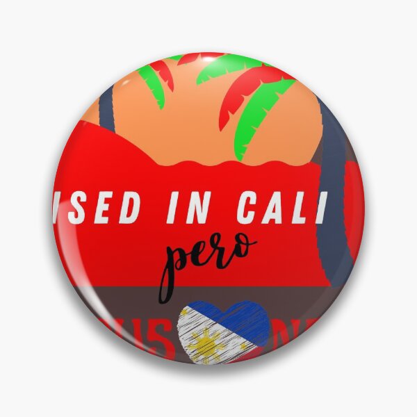 Item preview, Raised in Cali pero PUSONG PINOY designed and sold by katrinaissilly.
