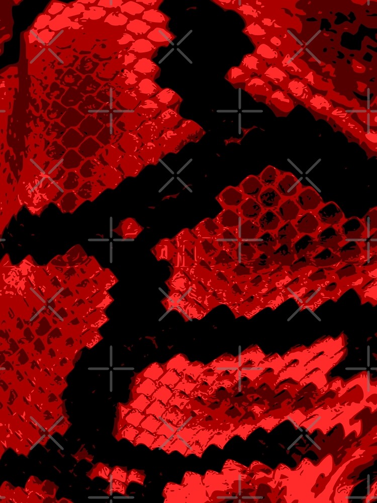 Thumbnail 3 of 3, Scarf, Python Skin 3d Design designed and sold by DesignFantazia.