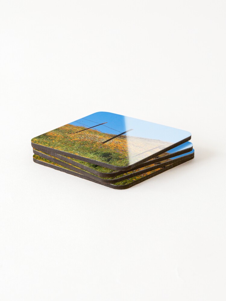 Thumbnail 4 of 5, Coasters (Set of 4), Rustic Spring designed and sold by lenzart.