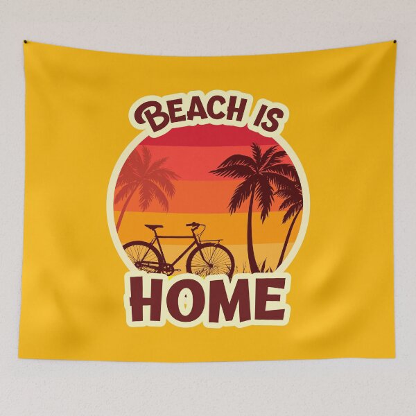 Item preview, Home Is Where The Beach Is SurfLife Ocean Love Surf Lover  designed and sold by KLINESTORE.