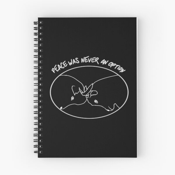 Item preview, Peace Was Never An Option Line Art designed and sold by CutesyTeez.