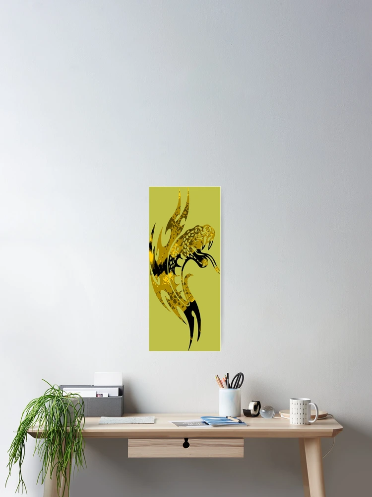 Thumbnail 2 of 3, Poster, Python Skin 3d Design designed and sold by DesignFantazia.