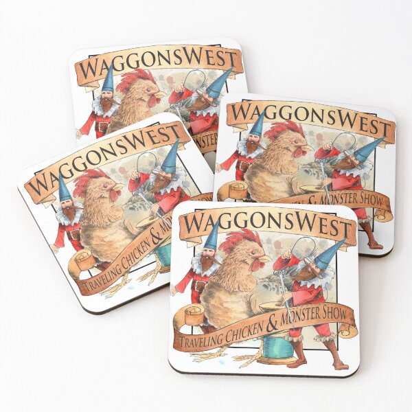 Item preview, WaggonsWest Traveling Chicken and Monster Show designed and sold by WaggonsWest.