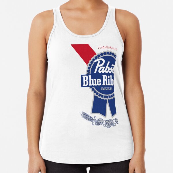 PBR Lager Beer Racerback Tank Top