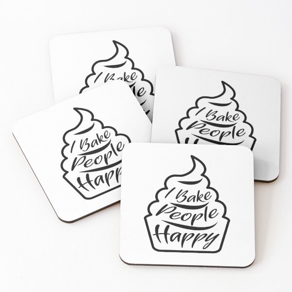 Item preview, I Bake People Happy  designed and sold by VikiQuick.