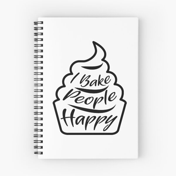 Item preview, I Bake People Happy  designed and sold by VikiQuick.