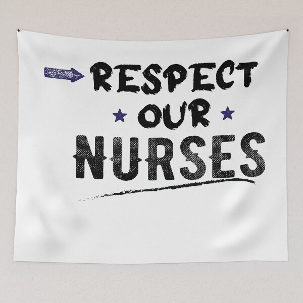 Item preview, Respect our Nurses  designed and sold by dairosedesigns.