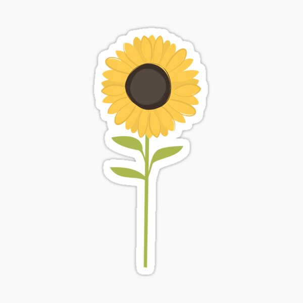 Sunflowers Sticker