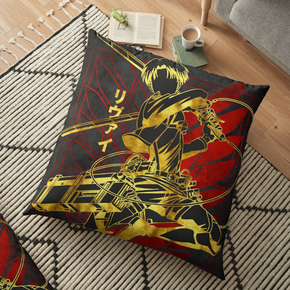 Attack On Titan Shingeki No Kyojin Classic T Shirt 進撃の巨人 81 Floor Pillow By Frent4091 Redbubble