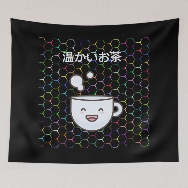Item preview, Hot Tea Japanese Style Kawaii designed and sold by UncleStuScience.