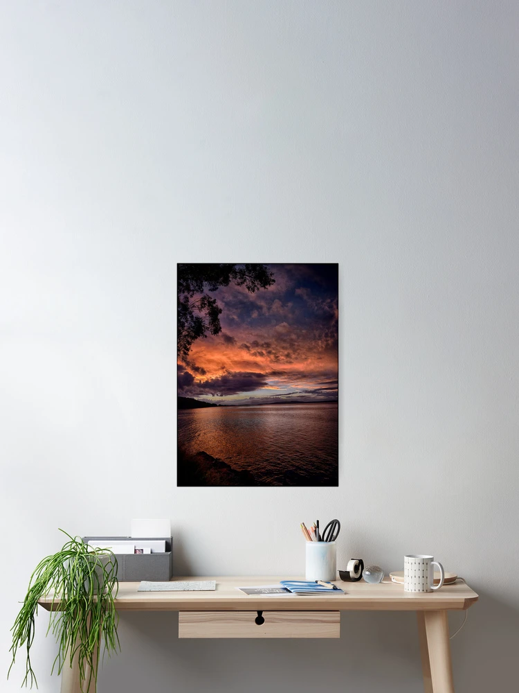 Thumbnail 2 of 3, Poster, Redpatch Point sunset designed and sold by andreisky.