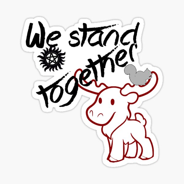 SPNFamily steht zusammen Sticker