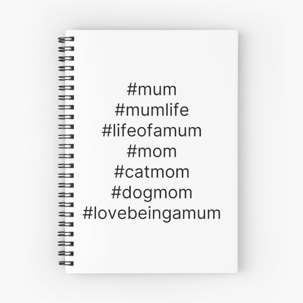 Item preview, Mum hashtags  designed and sold by Lisaarts.