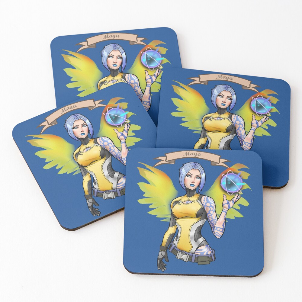 Item preview, Coasters (Set of 4) designed and sold by diamondcosplay.