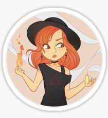 Modern Witches - Fire Witch Sticker