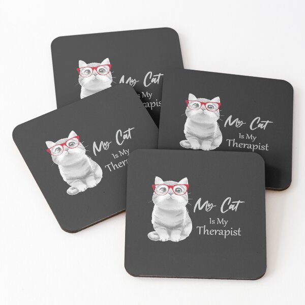 Item preview, My Cat is my Therapist designed and sold by sunnyhou.