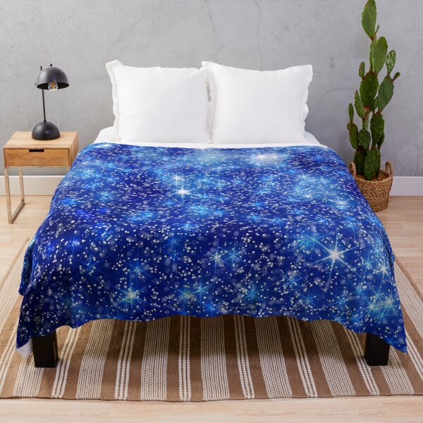 Item preview, Starry whimsical blue, galaxy aesthetic space cosmos, nebula dark  blast designed and sold by August-E.