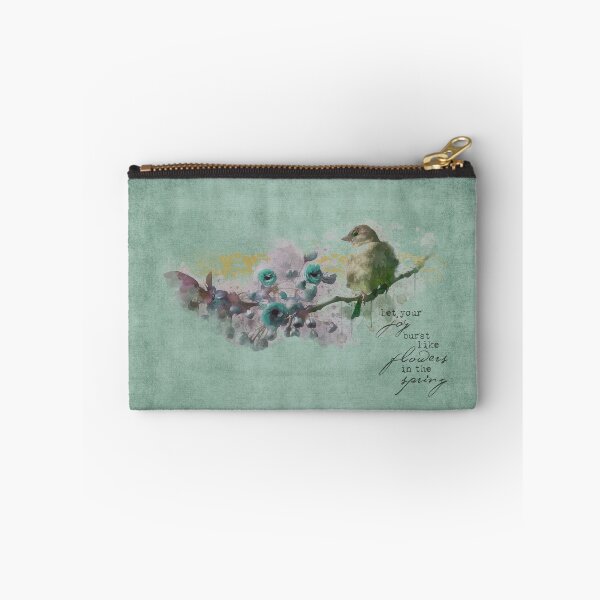 Artikelvorschau, Vintage Vogel Frühlingsblumen entworfen und verkauft von Out5p0ken.