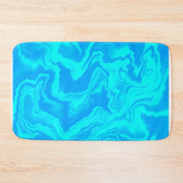 Item preview, Blue Gradient Marble Tiger Pattern  designed and sold by AlaynaKae.