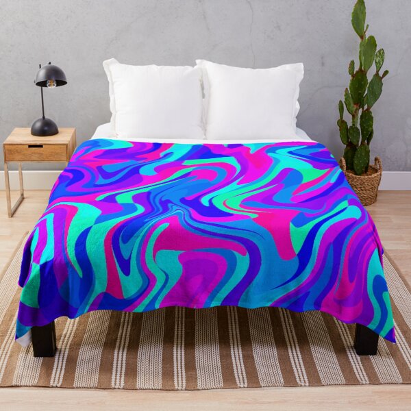 Item preview, Blue/Pink/Purple Marble Tiger Pattern designed and sold by AlaynaKae.