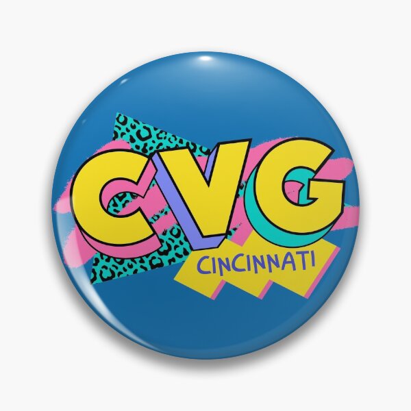 Item preview, Cincinnati, Ohio Retro 90s Logo designed and sold by SLAG-Creative.