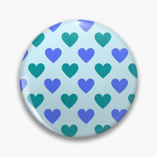 Item preview, Blue Heart Pattern designed and sold by TheCalmFarm.